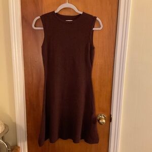 Purple Merona Sleeveless Knit Sweater Dress Sz S